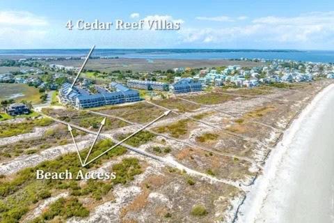 Panoramic Marsh And Ocean Views. Steps To Beach And Pool. Villa Harbor Island Bagian luar foto