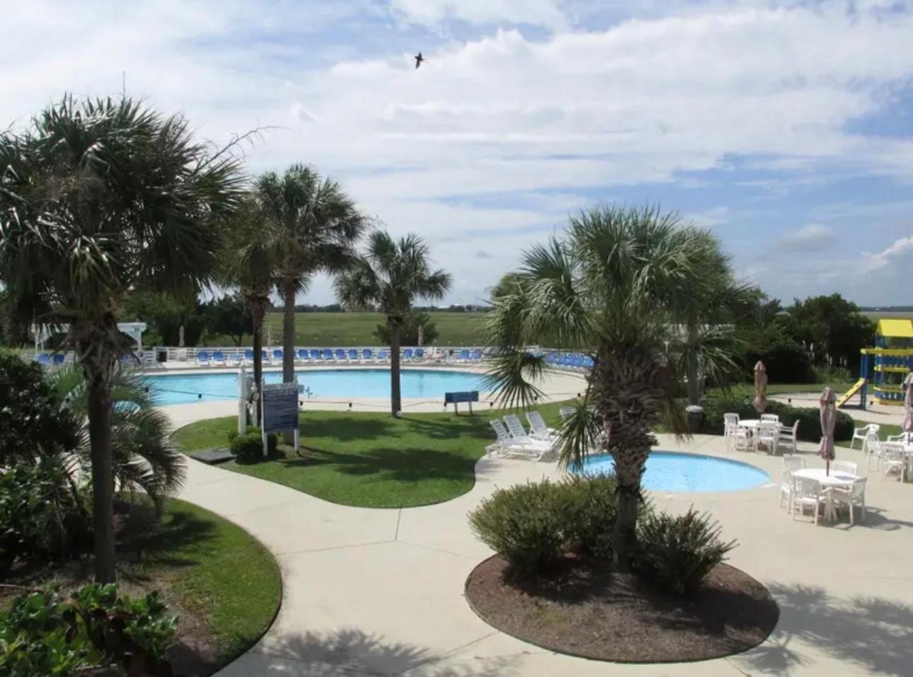 Panoramic Marsh And Ocean Views. Steps To Beach And Pool. Villa Harbor Island Bagian luar foto